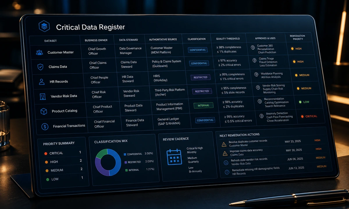 Critical Data Register preview