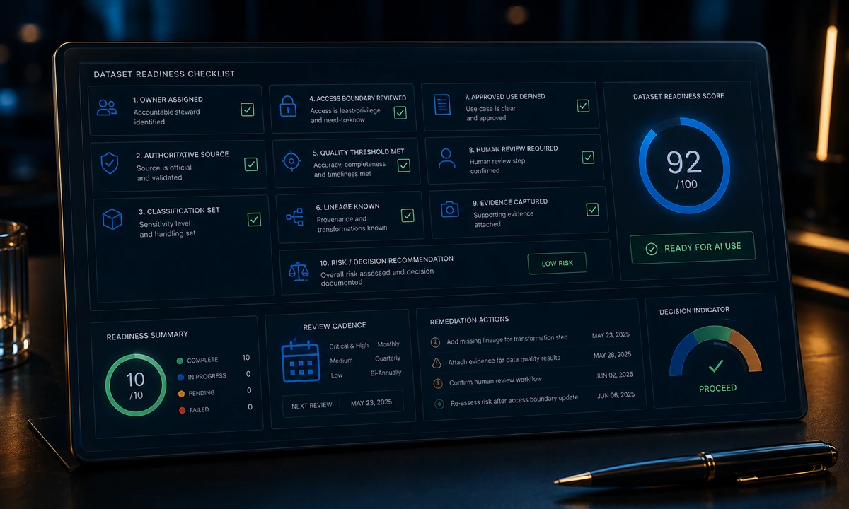 Minimum Data Trust Checklist preview