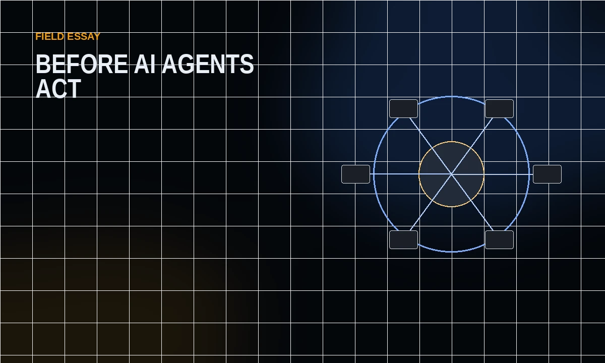 Agentic AI Control Checklist preview
